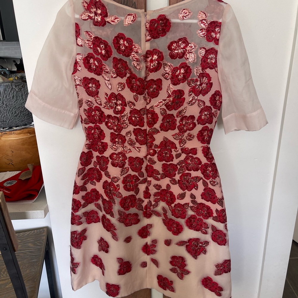 Lela Rose jacquard cocktail dress size 6